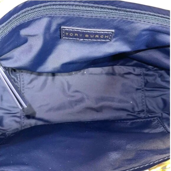 Tory Burch Rare Tilda Medium Printed Nylon Crossbody with COA - Picture 10 of 17